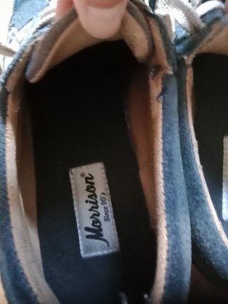 Zapatillas Morrison Azul/Gris Mujer