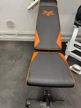 Banco de musculación ajustable Fitness