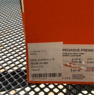 Nike Zoom Fly 6 Black Metallic Silver Crimson