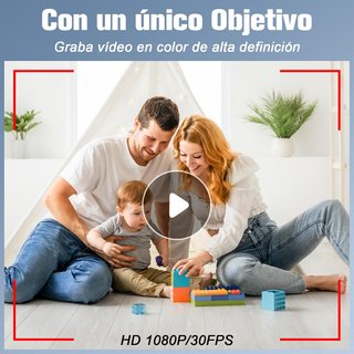 Tebetu Mini Bolígrafo Cámara HD 1080P Portátil con