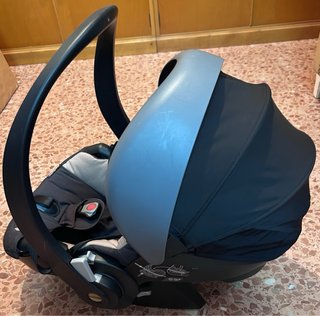 Silla capazo bebé para coche