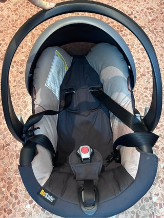 Silla capazo bebé para coche