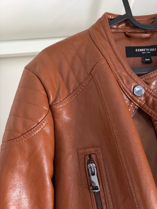 Chaqueta Kenneth Cole efecto cuero Talla M