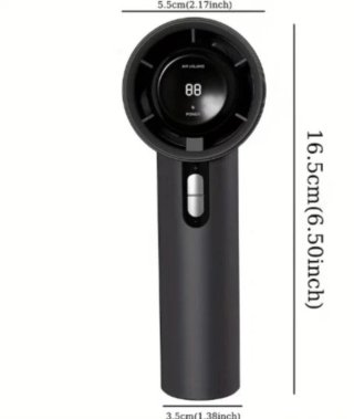 Mini ventilatore turbo portatile ricaricabile USB