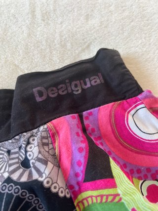 Falda Desigual Multicolor