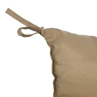 3 Sitzer Bankauflage 150x98x8 cm Bankkissen mit Bä