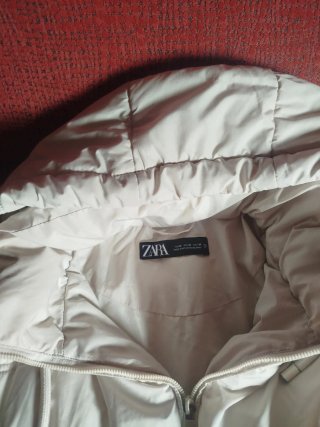 Abrigo Zara Beige Mujer