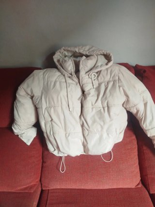 Abrigo Zara Beige Mujer