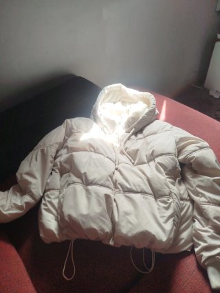 Abrigo Zara Beige Mujer