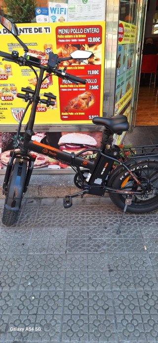 Bicicleta Eléctrica Plegable Youin Texas II