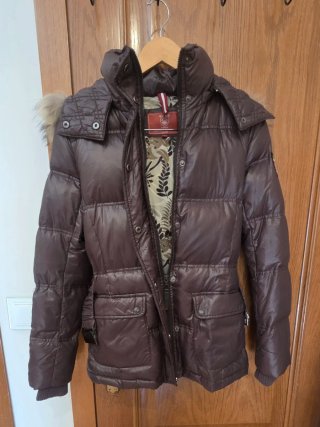 Abrigo chaqueta REDSKINS plumífero capucha con pel