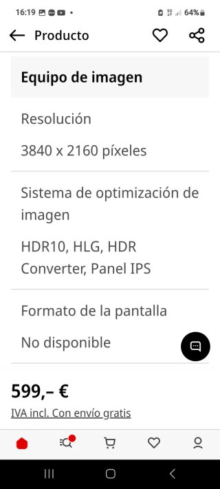 TV LG 55 Smart TV 4K UHD HDR IPS