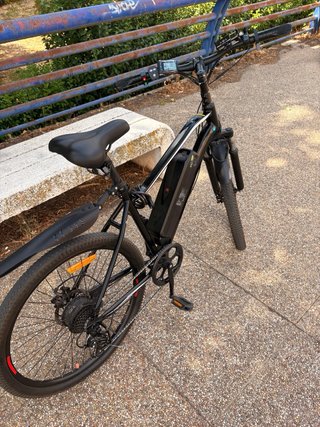 Bicicleta Eléctrica Negra