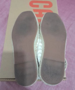 Alpargatas Zara Beige/Blanco