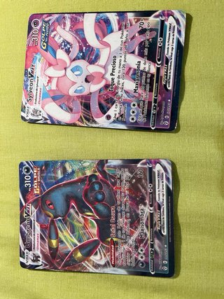 Cartas Pokémon Eevee Evolutions V VMAX