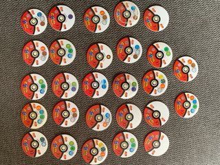 Tazos Pokémon Holográficos  27/30