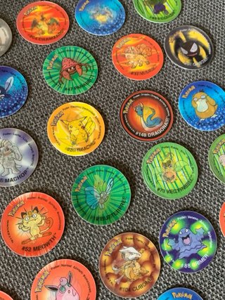 Tazos Pokémon Holográficos  27/30
