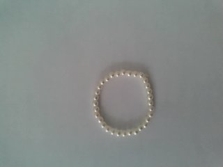 4 Pulseras Perlas de 2 midas diferentes
