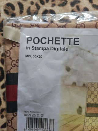 Completo borsa e pochette Guci nuovi