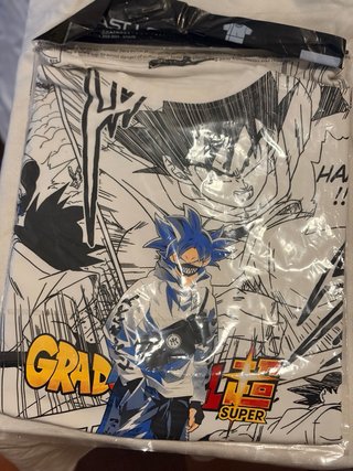 Camiseta Dragon Ball Goku Last Level retro.