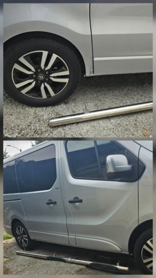Estriberas Coche Cromadas