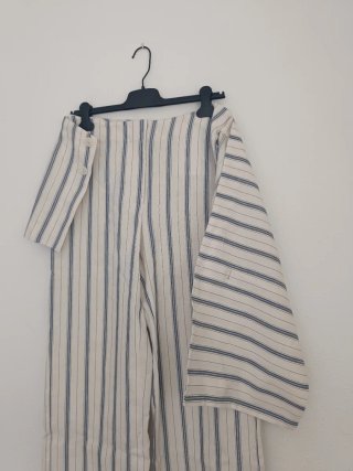 Pantalón pareo rayas Zara talla M ZW Collection
