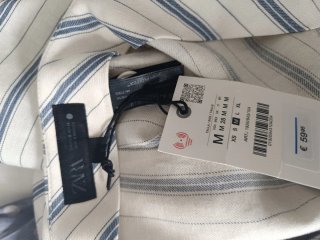 Pantalón pareo rayas Zara talla M ZW Collection