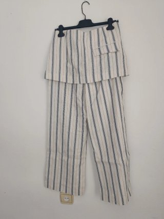 Pantalón pareo rayas Zara talla M ZW Collection