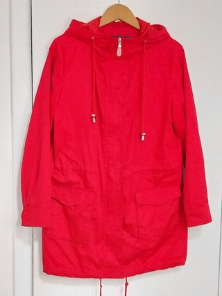 Parka Lloyd's roja mujer, talla M
