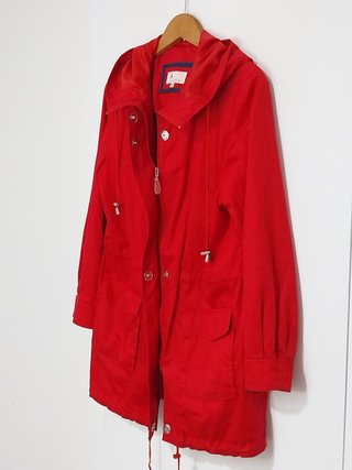 Parka Lloyd's roja mujer, talla M