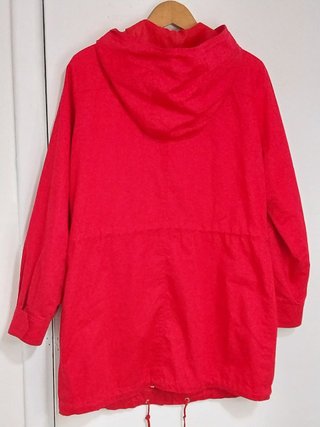 Parka Lloyd's roja mujer, talla M