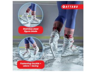 Nuevos, Patines hielo Mujer Hebilla 36