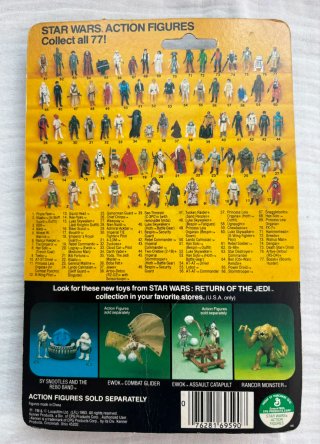 Star Wars Vintage Rebel Commando MOC ROTJ Kenner