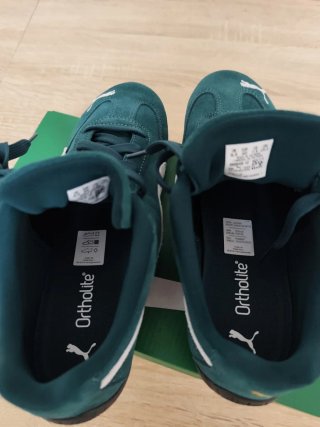 Zapatillas Puma Verde y Blanco