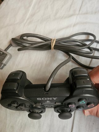 Mando PS1 SCPH-1200 Charcoal Black Edic. Especial