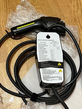 Cargador Portátil Vehículo Eléctrico