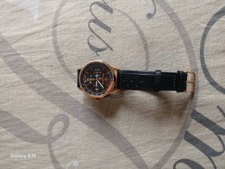 Reloj Maserati Negro y Dorado