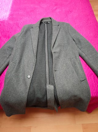 Chaqueta Zara Gris