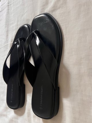 Sandalias Stradivarius Negras Talla 36