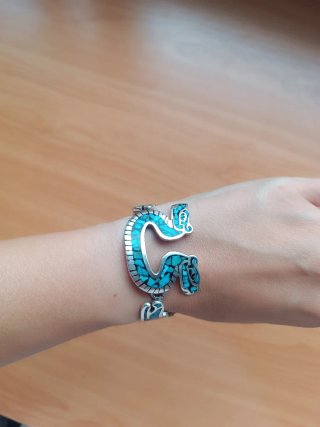 Pulsera Vintage Plata de Ley .925 Taxco México
