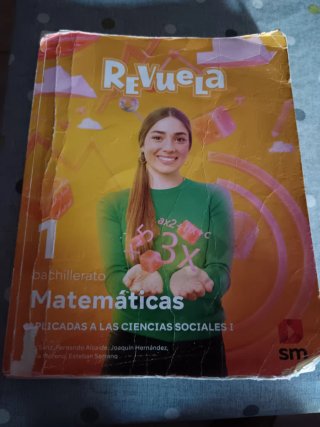 Libro matemáticas 1 bachiller