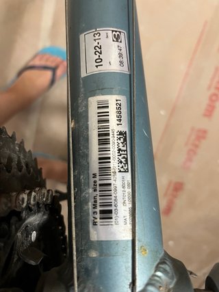 Bicicleta Btwin CrossTrecking Gris