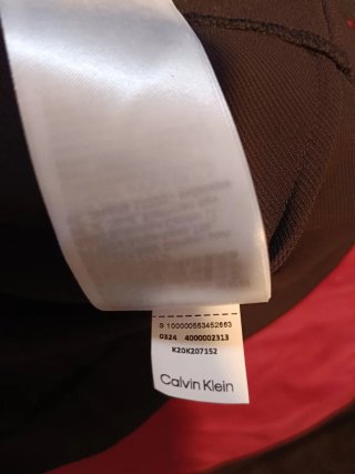 Vestido Calvin Klein Negro Manga Larga