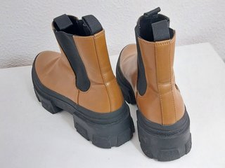 Botines Chelsea Zara track talla 40 - Marrón camel