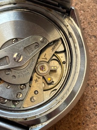 Reloj seiko chrono jhon player 6138