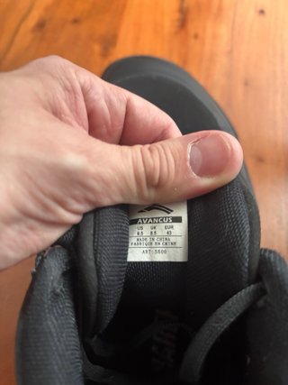 Zapatillas Avancus High Talla 43 Negras