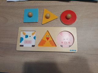 Puzles de madera para bebés