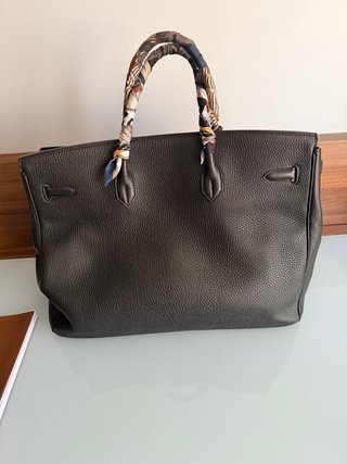 Hermes Birkin 40 Negro Herrajes Dorados