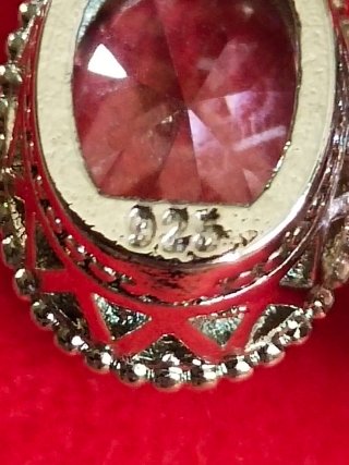 Pendientes circonitas rosa