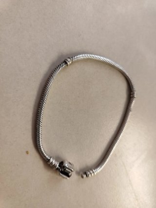 Pulsera Pandora 20cm Plata